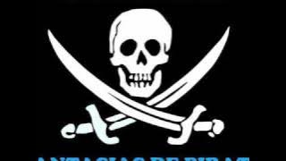 Fantasia de piratas - Azul Y Negro Clip