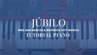 Video-Miniaturansicht von „JUBILO - Tutorial de Piano - Miel San Marcos“