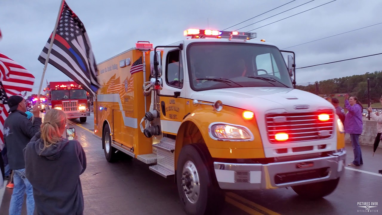 2019 #343run 9/11 tribute West Lakeland Afton Minnesota I94 Stagecoach Post Parade Parade