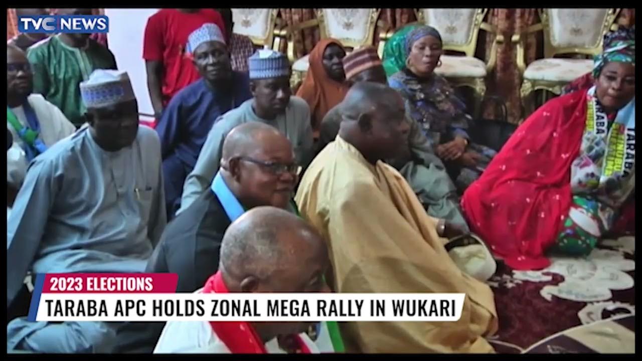 Taraba APC Holds Zonal Mega Rally In Wukari, Promises Massive Votes For Tinubu