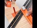 Carpenter toolactivity angle ruler protractor horizontal sliding tbevel square measuring