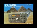 CB RADIO Yaesu FT-101ZD Dutch QSO with Faroe Islands