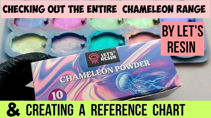 LET'S RESIN Chameleon Series- The Difference Between All of Our Chameleon  Mica Powder 