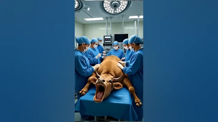 Doctors Rescue Pregnant Cow from City Road! #humanity #rescueanimals #cow #veternary #animals