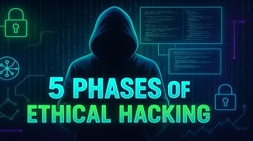 5 Phases of Ethical Hacking Explained 🔍 | Cybersecurity for Beginners | HackVault