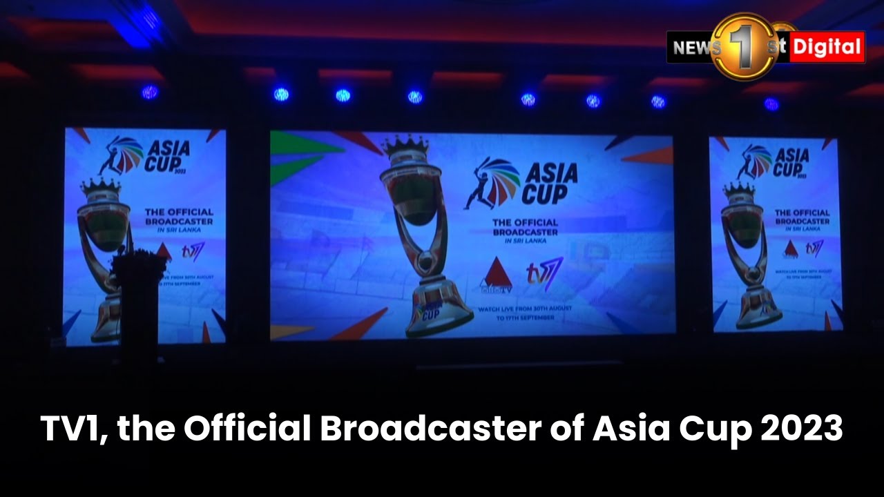 TV1, the Official Broadcaster of Asia Cup 2023