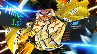I Survived as Stone Breathing GYOMEI HIMEJIMA in Demonfall Roblox!