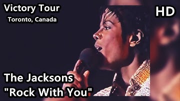 The Jacksons - "Rock With You" - Victory Tour - Toronto, Canada - 1984 - HD 1080p