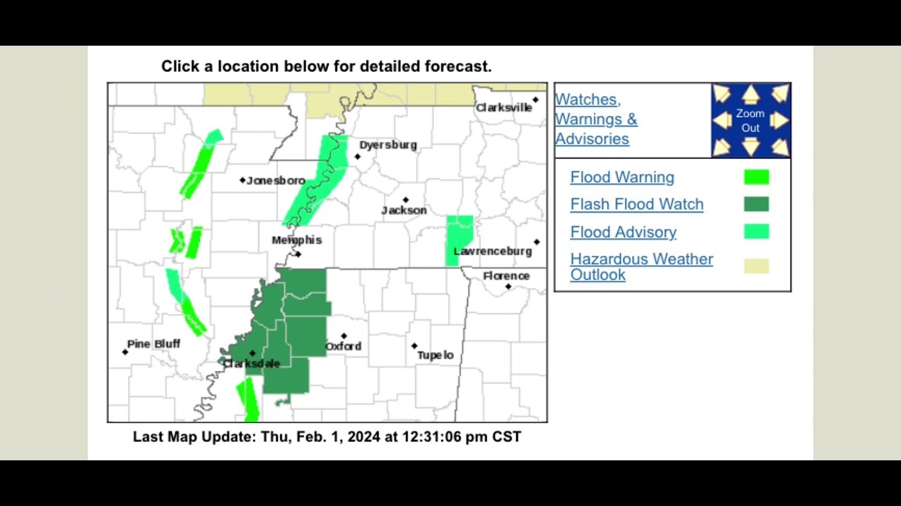 Flash Flood Watch for Potential Dam Break | 2/1/24 - YouTube