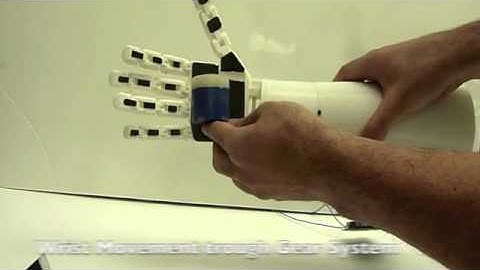 A functional prototype of a human-like robot hand using a 3D printer