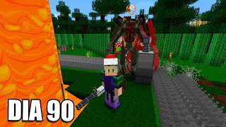 DIA 90 - LA OLEADA MAS GRANDE! #ApocalipsisMinecraft (Episodio 48)