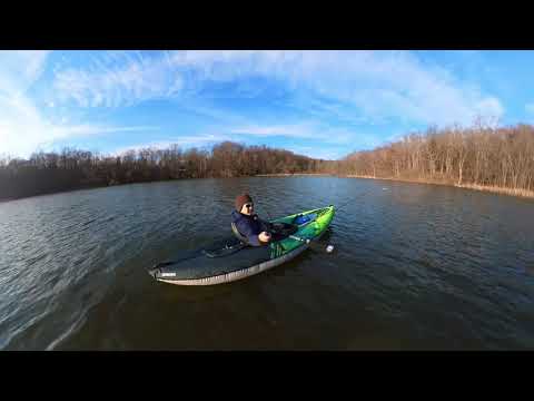 Drop Stitch Inflatable Kayak: Aquaglide Navarro 110