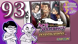 Ace Attorney Investigations: Miles Edgeworth, Ep. 93: Extraterritorial - Press Buttons 'n Talk