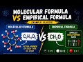 Molecular Formula vs Empirical Formula | Easy Chemistry Explanation | Class 9 Chemistry