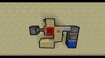 Repeaterless downwards double piston extender | Redstone with Fenno