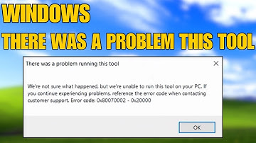 How To Fix “There Was A Problem Running This Tool” Error In Windows 10/11 (100% Working)