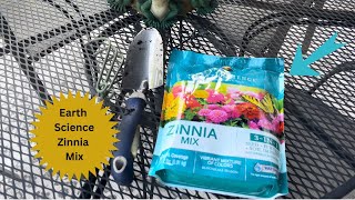 Earth Science Zinnia Mix 3-in-1 Mix Premium Wildflower Seed, Plant Food and Soil Conditioners Review Profile