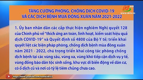 Tăng cường công tác phòng, chống dịch Covid-19 và các dịch bệnh mùa đông - xuân năm 2021-2022