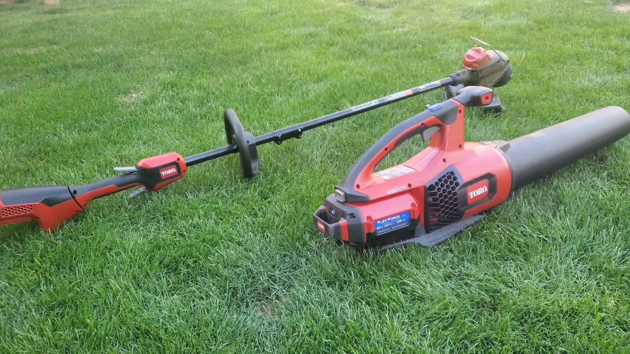 Review on Toro 60V String trimmer leaf blower DIY Lawn Guy
