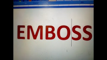 EMBOSE EFFECT (on plain text MS word)