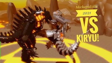 Mechagodzilla 2021 vs Kiryu  (Roblox project kaiju)