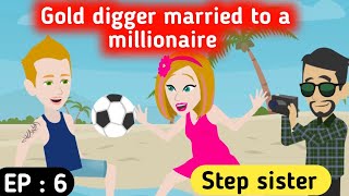 Step sister part 6 | English story | Learn English | Animated stories | Sunshine English