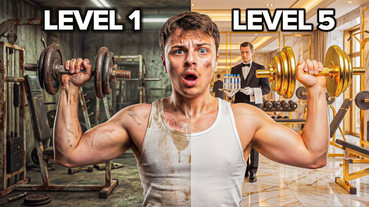 I Went To 5 Levels Of Gyms