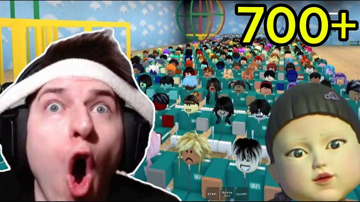 700 ИГРОКОВ В ИГРЕ В КАЛЬМАРА 🦑 - ROBLOX: Squid Game but with NPCs and FREE ADMIN!