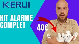[High-Tech TEST] KERUI Alarm KIT 🚨 cheap at less than €40 - complete test and installation tutorial screenshot 5