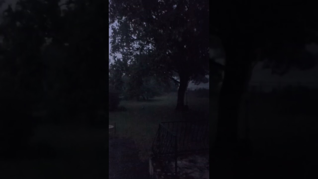 Crazy and intense thunder ⛈️ storm Dordogne 18 June 2024 #bordeaux #france #lightning