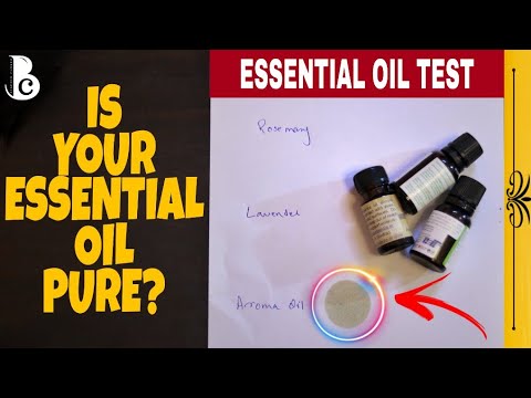 How To Test The Purity Of Essential Oils At Home? | Bearded Chokra