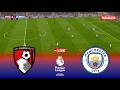 🔴LIVE : Bournemouth vs Manchester City - Premier League 2026 EPL | Pes 21 Simulation Video Game