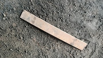 Sword Making - Forging A Simple Sword from A Rusty Leaf Spring