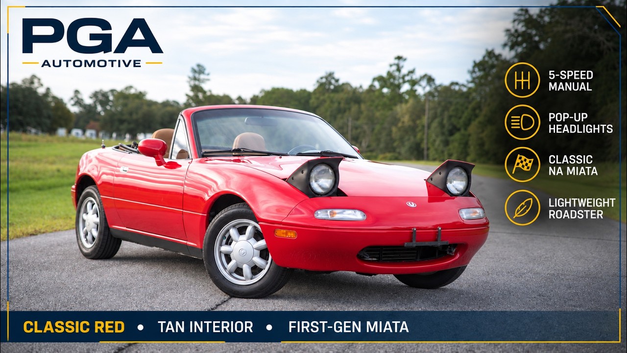 1993 Mazda Miata Package C For Sale in Gainesville Florida 64k