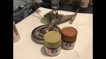 USS Discovery 1:2500 Model kit P/Review Pt 5: Paint and Decals.