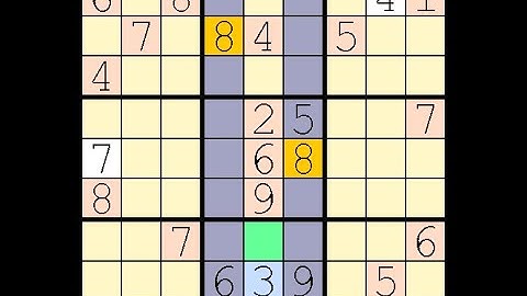 How to Solve Washington Times Sudoku Difficult  November 29, 2023