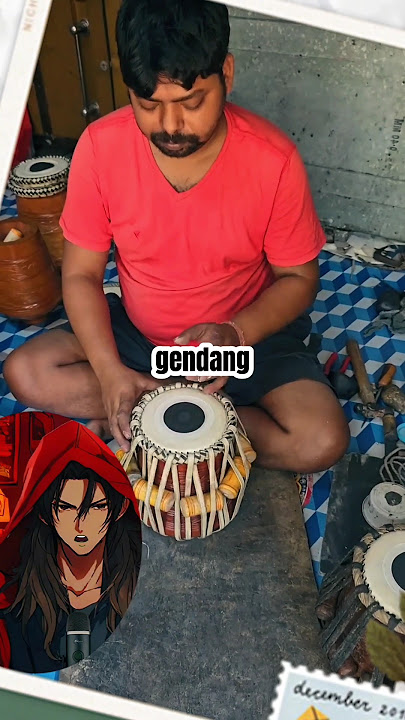 Membuat Gendang Musik Khas India #mesin #mesinpopuler #pabrik