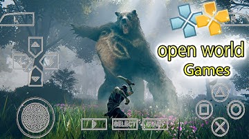 Top 12 PPSSPP Open World Games of All Time |  Best PPSSPP Games 🔥