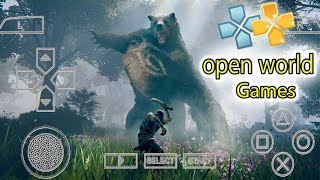 Top 12 PPSSPP Open World Games of All Time |  Best PPSSPP Games 🔥