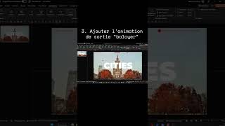 Comment faire cette animation dans PowerPoint (en 15 secondes) shorts powerpoint