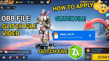 HOW TO APPLY GLITCH FILE WITH ZARCHIVER GLITCH FILE USE KAISE KARE.HOW TO APPLY GLITCH FILE IN HINDI