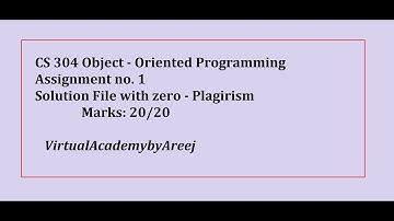 CS 304 Assignment 1 Solution Fall 2025 | Complete Solution with zero - Plagiarism |Object oriented