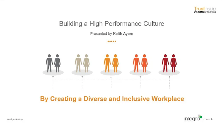 Building a High Performance Culture - Keith Ayers ...