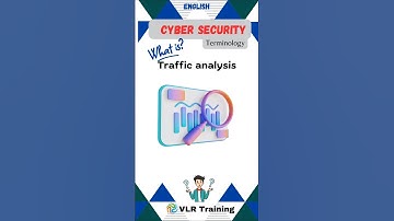 What is Traffic analysis ?cyber security terminology #cybersecurity #vlrtraining #education
