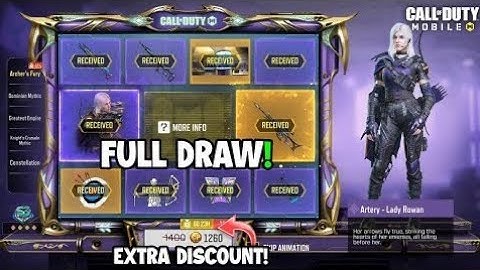 Buying Full Archers Fury Draw CODM - XPR 50 Broken Will Cod Mobile