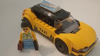 Lego city Žlutý taxík 60487