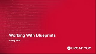 Clarity - Working With Blueprints