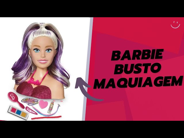 Busto Boneca Barbie Pupee Maquiagem Styling Head Faces