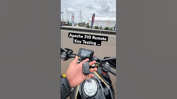 Tvs Apache RTR 310 - 2025 Remote Key Testing !!