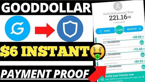 GoodDollar withdraw proof🤑 Instantly $6 profit🔥 gooddollar to trust wallet payment✅